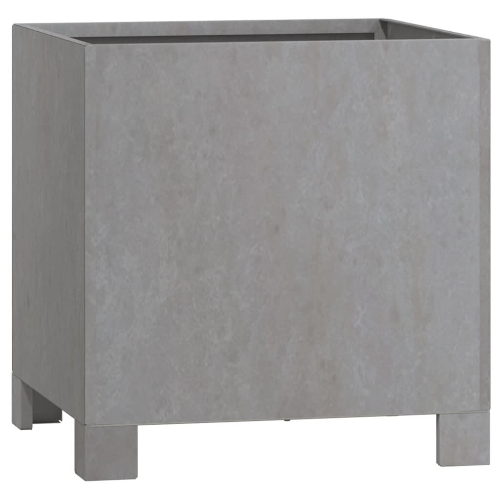 Plantenbak met poten 30x30x30 cm Cortenstaal - 33% Korting