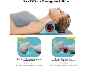 EMS Nek- en Schoudermassageapparaat met Warmte (34% Korting)