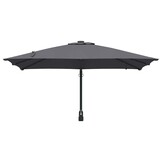 vidaXL Tuinparasol Antraciet 248,5 x 247,5 x 160 cm Polyester/Staal - 35% Korting