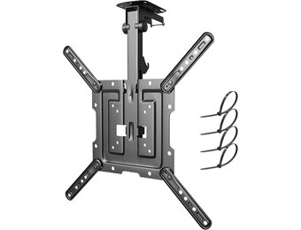 TV Plafondbeugel 23-55" Zwart - 33% Korting