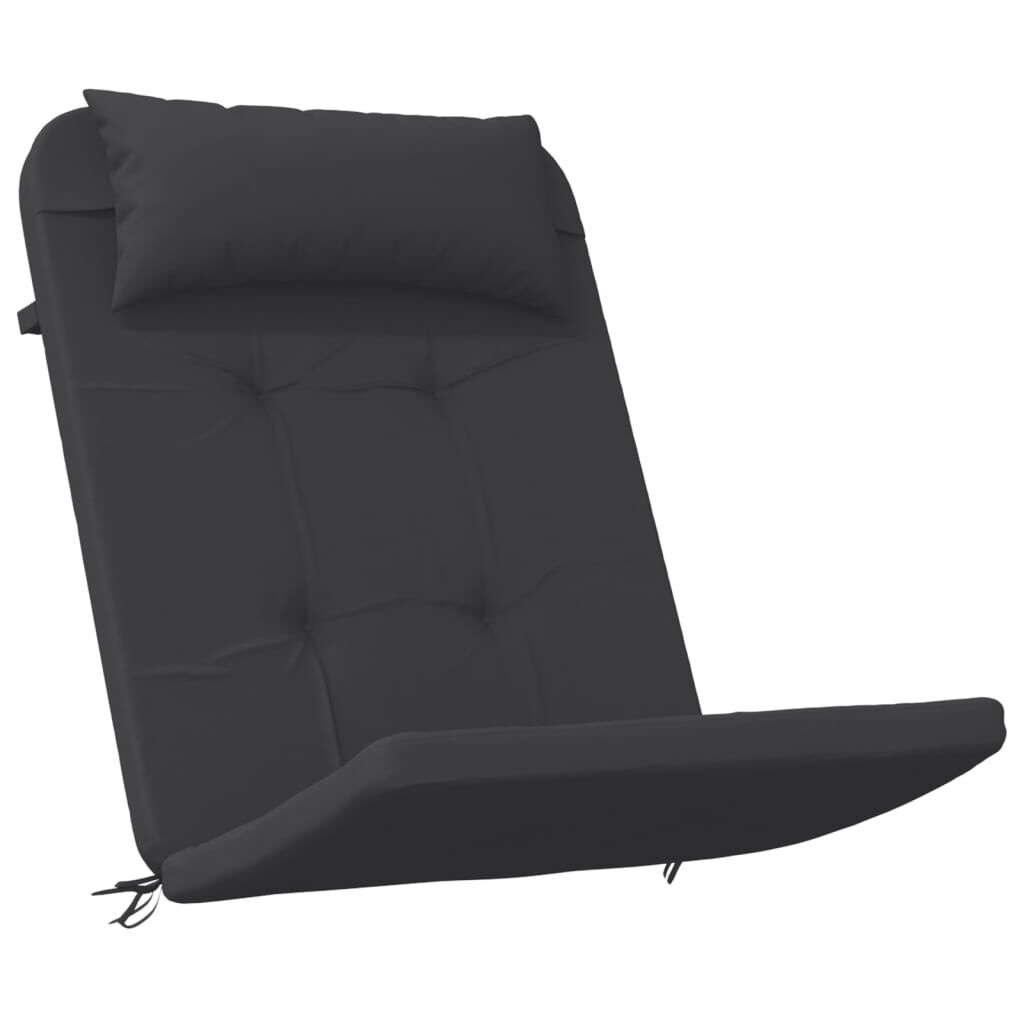 VidaXL Adirondack Stoelkussens 2 stuks Oxford Stof Zwart - 34% Korting