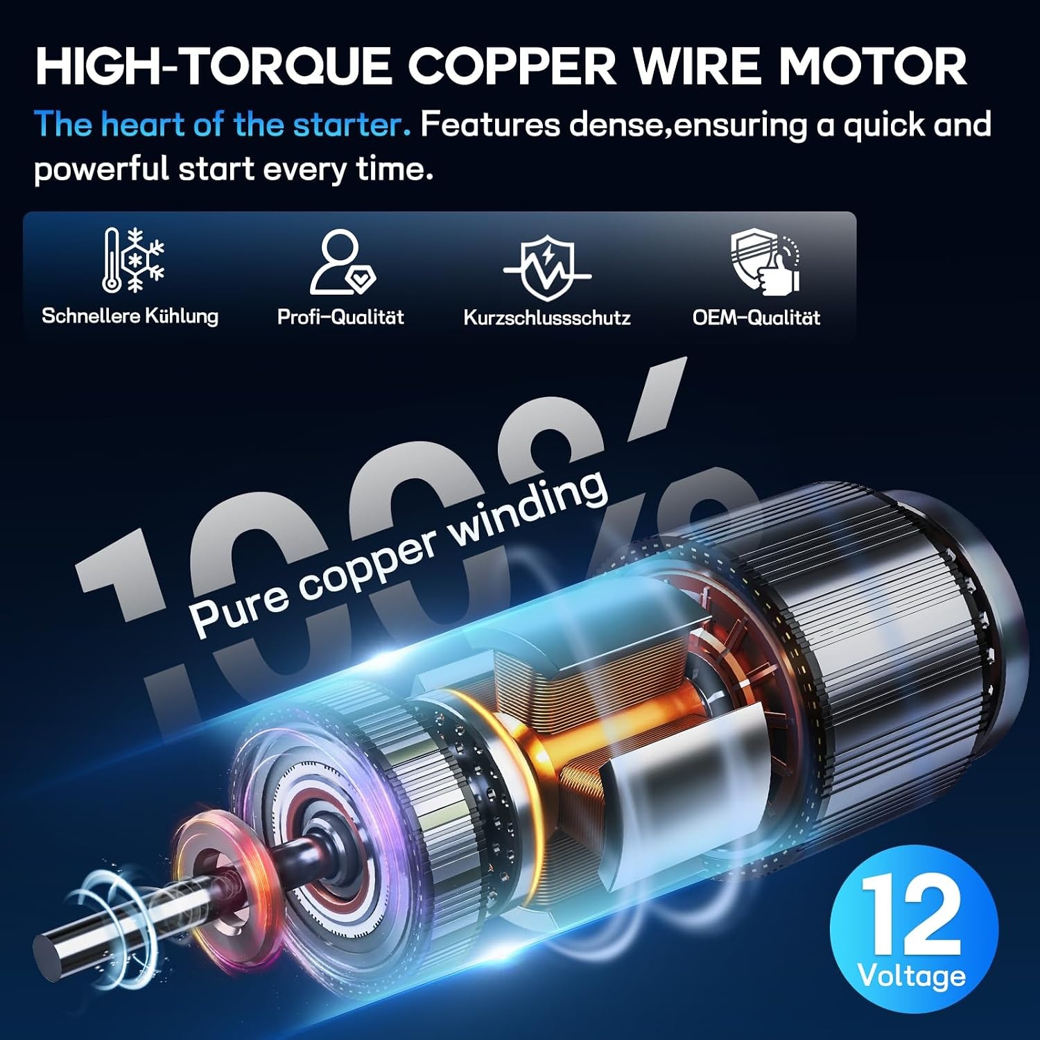 Elektrische Startmotor 12V voor B&S Motoren (51% Korting)
