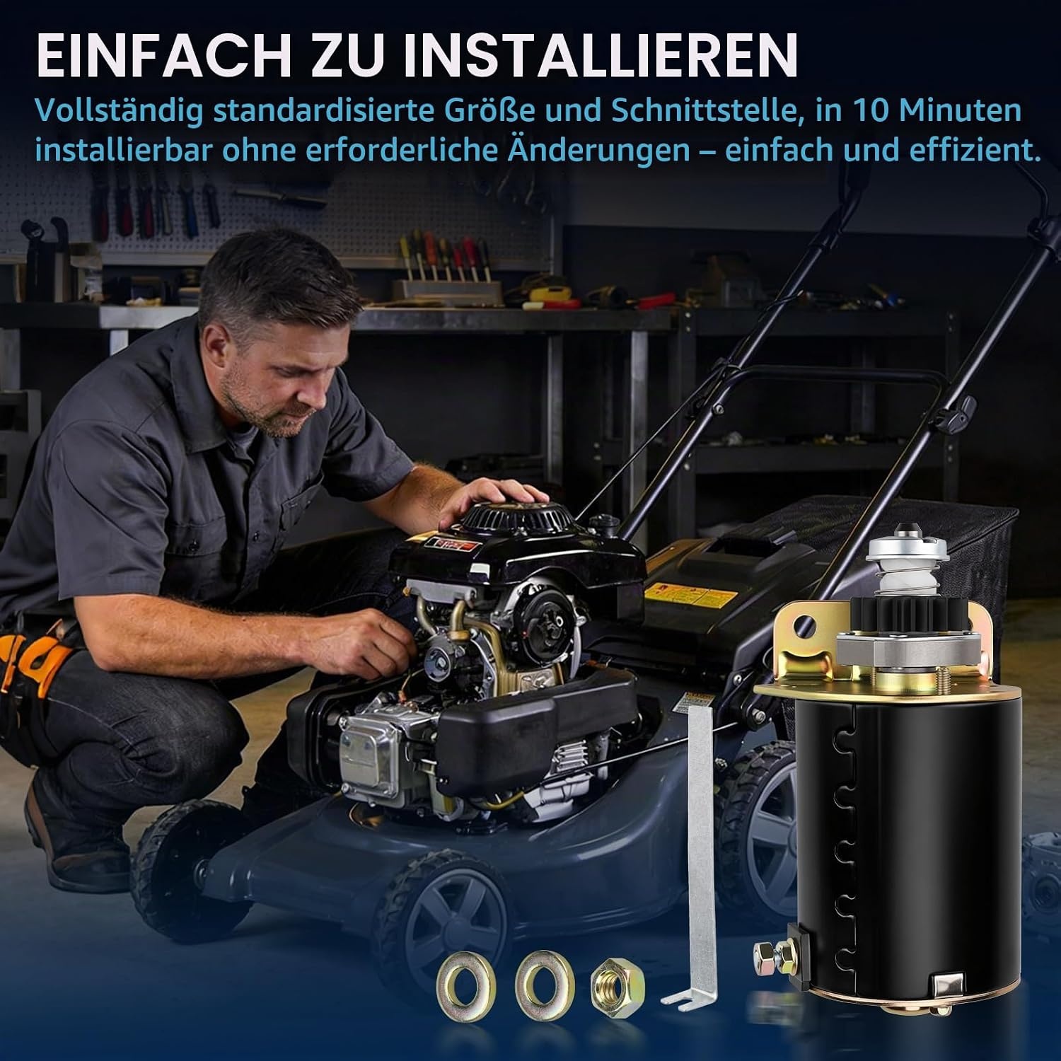 Elektrische Startmotor 12V voor B&S Motoren (51% Korting)
