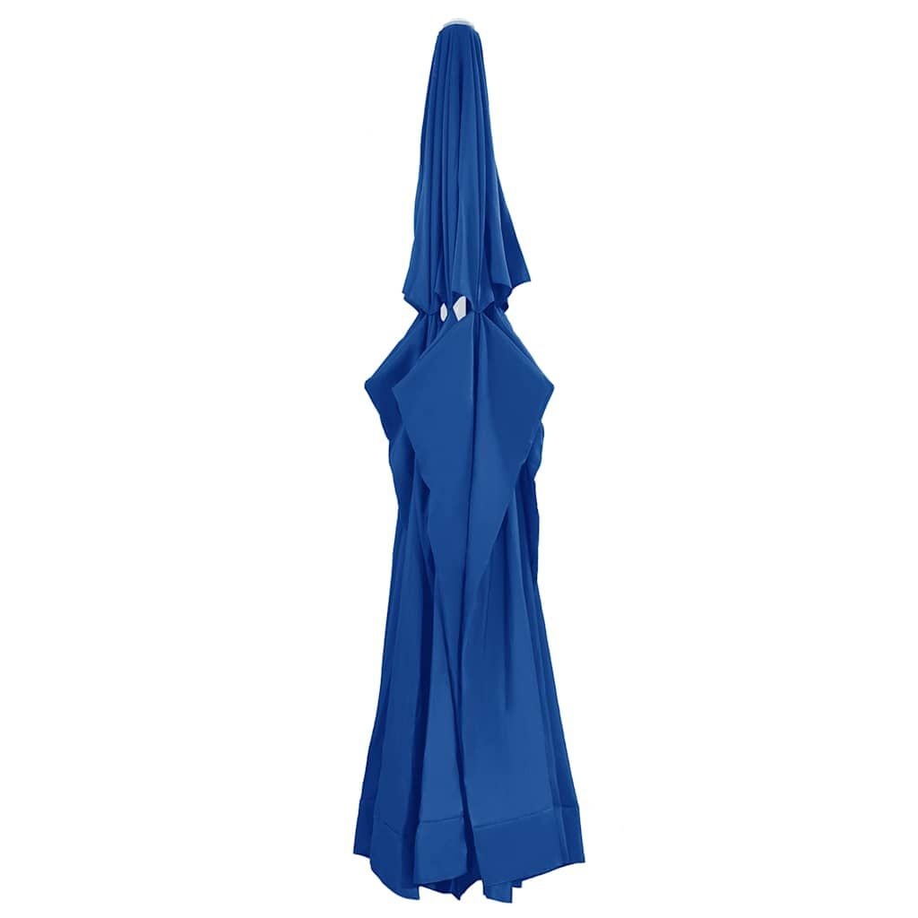 vidaXL Vervangingsdoek Parasol 610 cm Azuurblauw - 34% Korting
