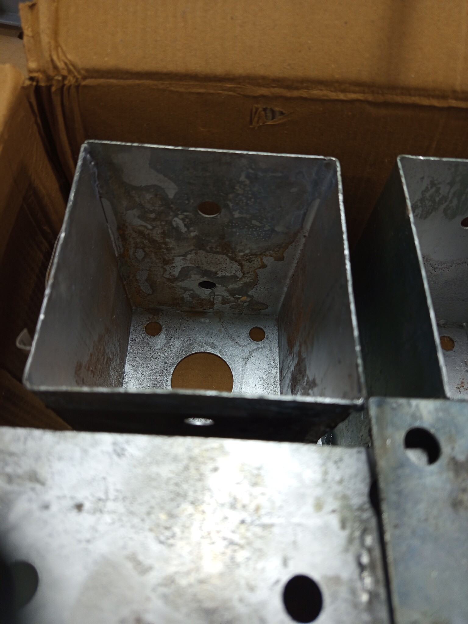 vidaXL Paalankers (4 stuks) 101 mm Gegalvaniseerd Metaal - 58% Korting
