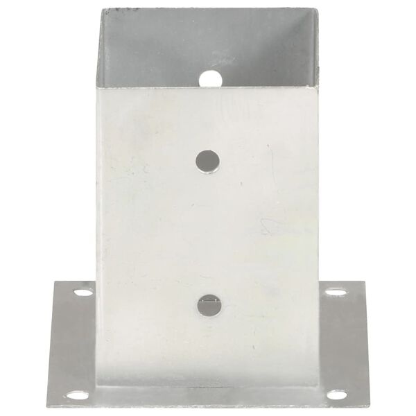 vidaXL Paalankers (4 stuks) 101 mm Gegalvaniseerd Metaal - 58% Korting