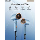 Haardroger 2000W Ionen Föhn met Diffuser | 33% Korting