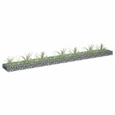 Verhoogde Gabion Plantenbak 270x30x10 cm Staal - 33% Korting