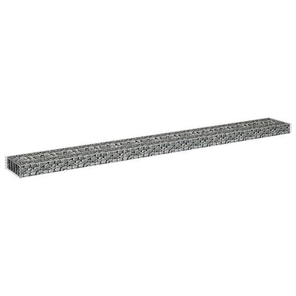 Verhoogde Gabion Plantenbak 270x30x10 cm Staal - 33% Korting