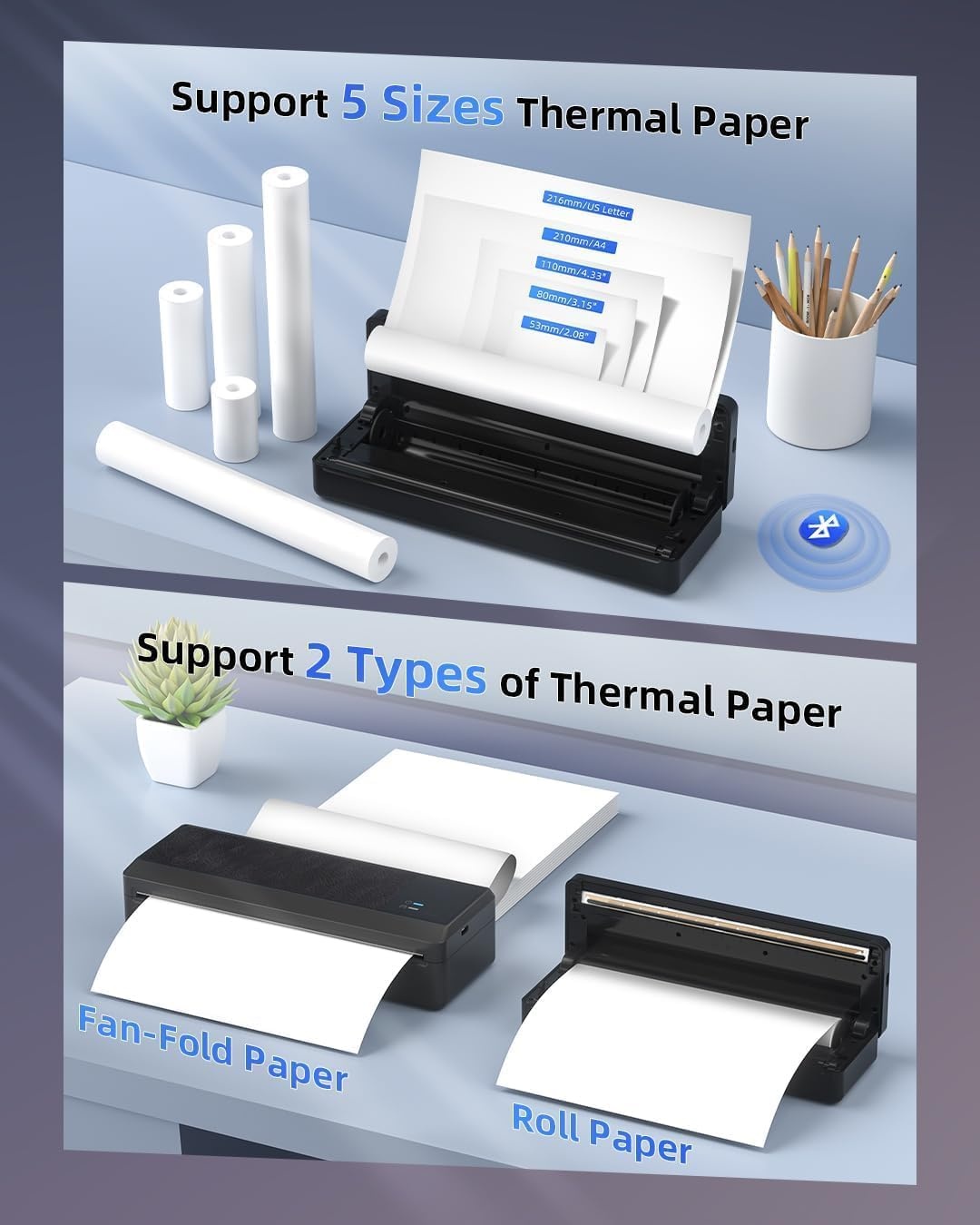 P83 Draagbare A4 Thermische Printer met 34% Korting