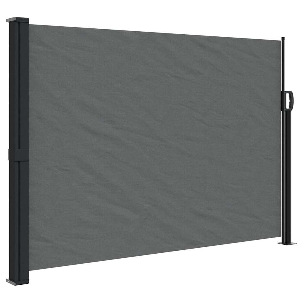 VidaXL Windscherm Uittrekbaar 140x600 cm Antraciet - 59% Korting