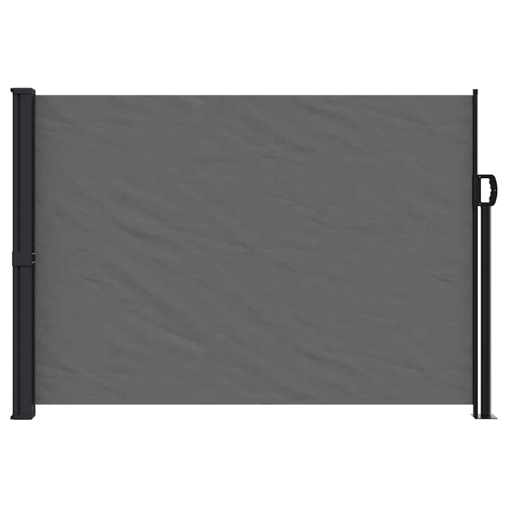 VidaXL Windscherm Uittrekbaar 140x600 cm Antraciet - 59% Korting