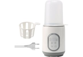 8-in-1 Flessenwarmer Wit - Snel & Veilig Babymelk Verwarmen - 32% Korting