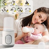 8-in-1 Flessenwarmer Wit - Snel & Veilig Babymelk Verwarmen - 32% Korting