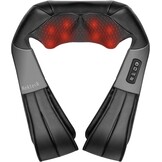 Shiatsu Nek- en Rugmassageapparaat met Warmte - 34% Korting