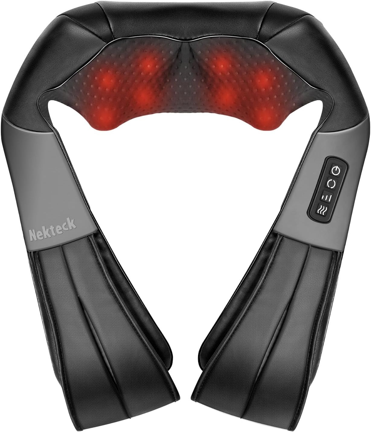 Shiatsu Nek- en Rugmassageapparaat met Warmte - 34% Korting