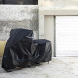 FENRIR Motorhoes Zwart - Weerbestendig & Hittebestendig - 230x100x143,2 cm