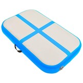 Opblaasbare Gymnastiekmat met Pomp - 60x100x20 cm Blauw - 59% Korting