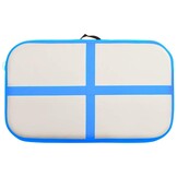 Opblaasbare Gymnastiekmat met Pomp - 60x100x20 cm Blauw - 59% Korting