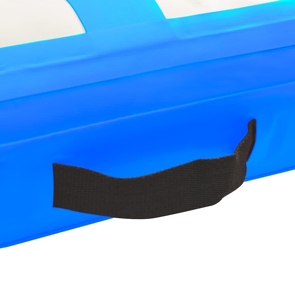 Opblaasbare Gymnastiekmat met Pomp - 60x100x20 cm Blauw - 59% Korting