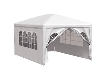 vidaXL Partytent 3x4m Wit - 35% Korting!