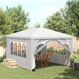 vidaXL Partytent 3x4m Wit - 35% Korting!