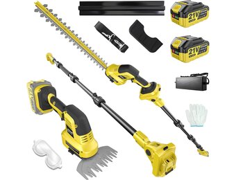 2-in-1 Accu Heggen- en Grasschaar (54% korting)