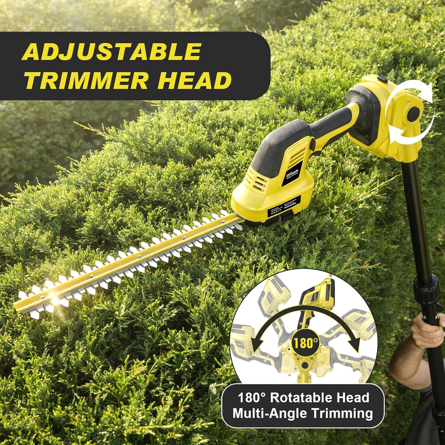 2-in-1 Accu Heggen- en Grasschaar (54% korting)