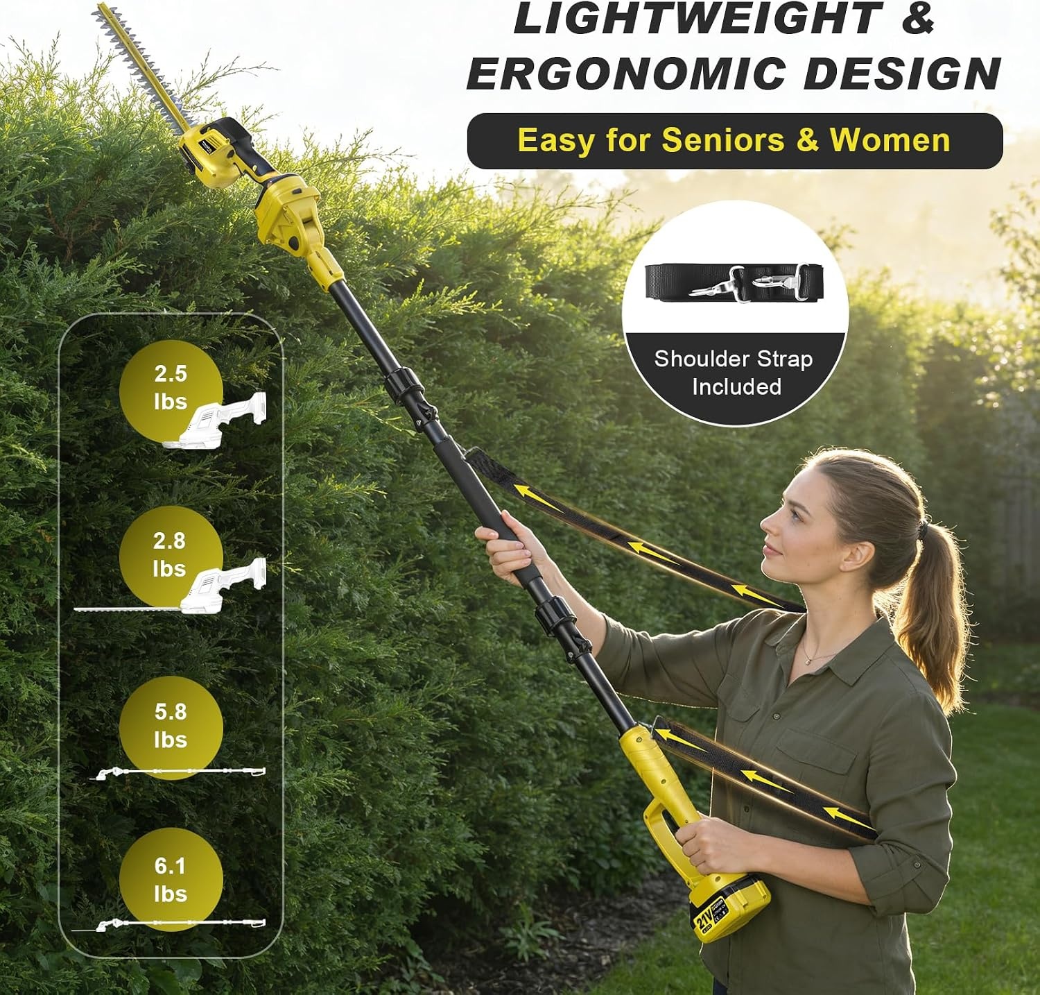 2-in-1 Accu Heggen- en Grasschaar (54% korting)