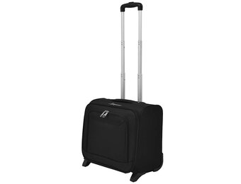 vidaXL Pilotentrolley zwart