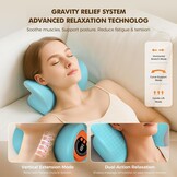 Draagbaar Nekmassageapparaat met Warmte & 3 Modi - 33% Korting