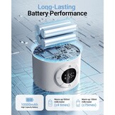 Draagbare Flessenwarmer 500ml - Snel Opwarmen 3-5 min - Instelbaar 25-50°C - 58% Korting