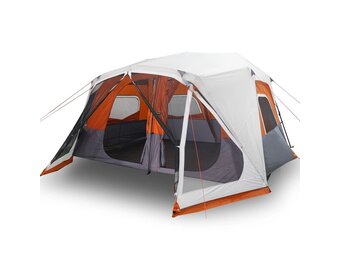 VidaXL Tent 10 Pers. Snelontgrendel & LED 35% Korting