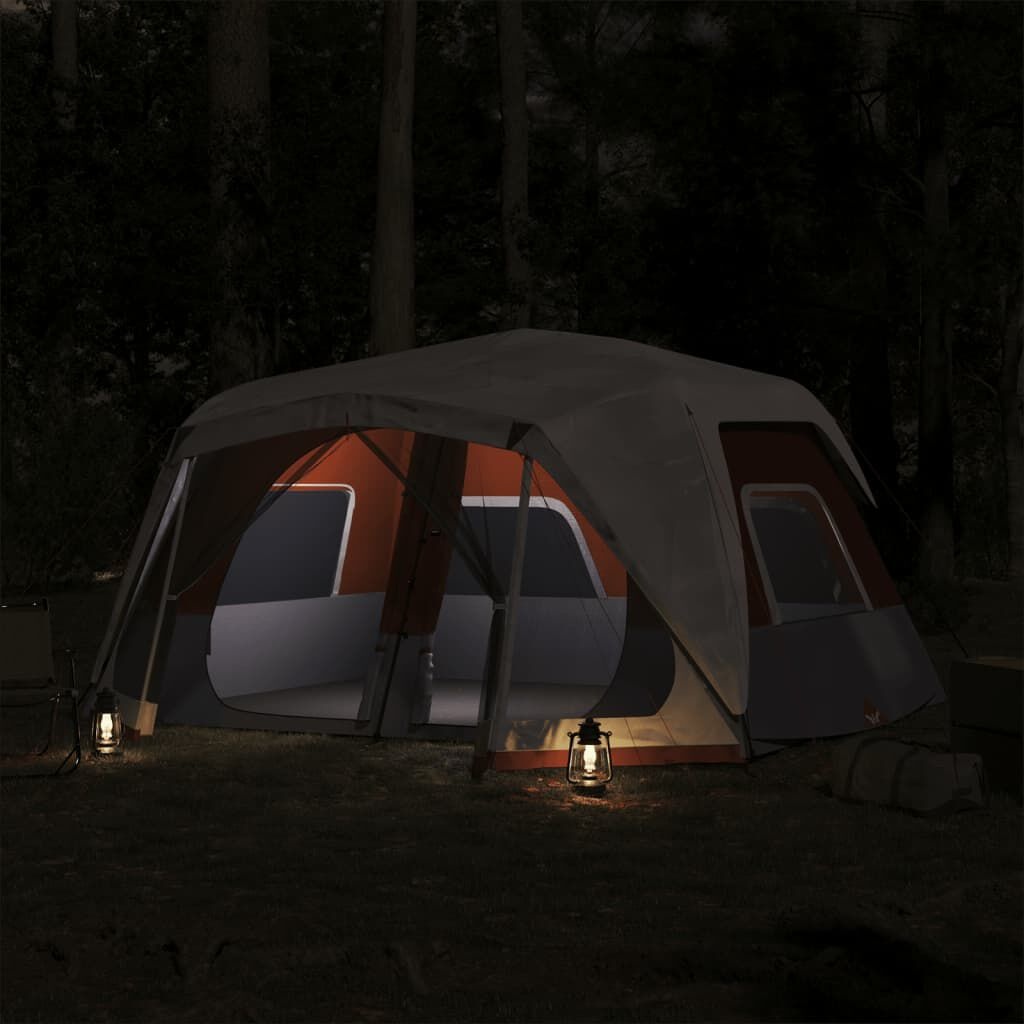VidaXL Tent 10 Pers. Snelontgrendel & LED 35% Korting