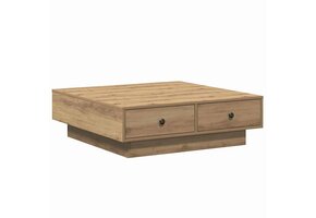 Salontafel Artisan Eiken 90x90x28 cm - 35% Korting