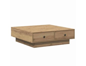 Salontafel Artisan Eiken 90x90x28 cm - 35% Korting