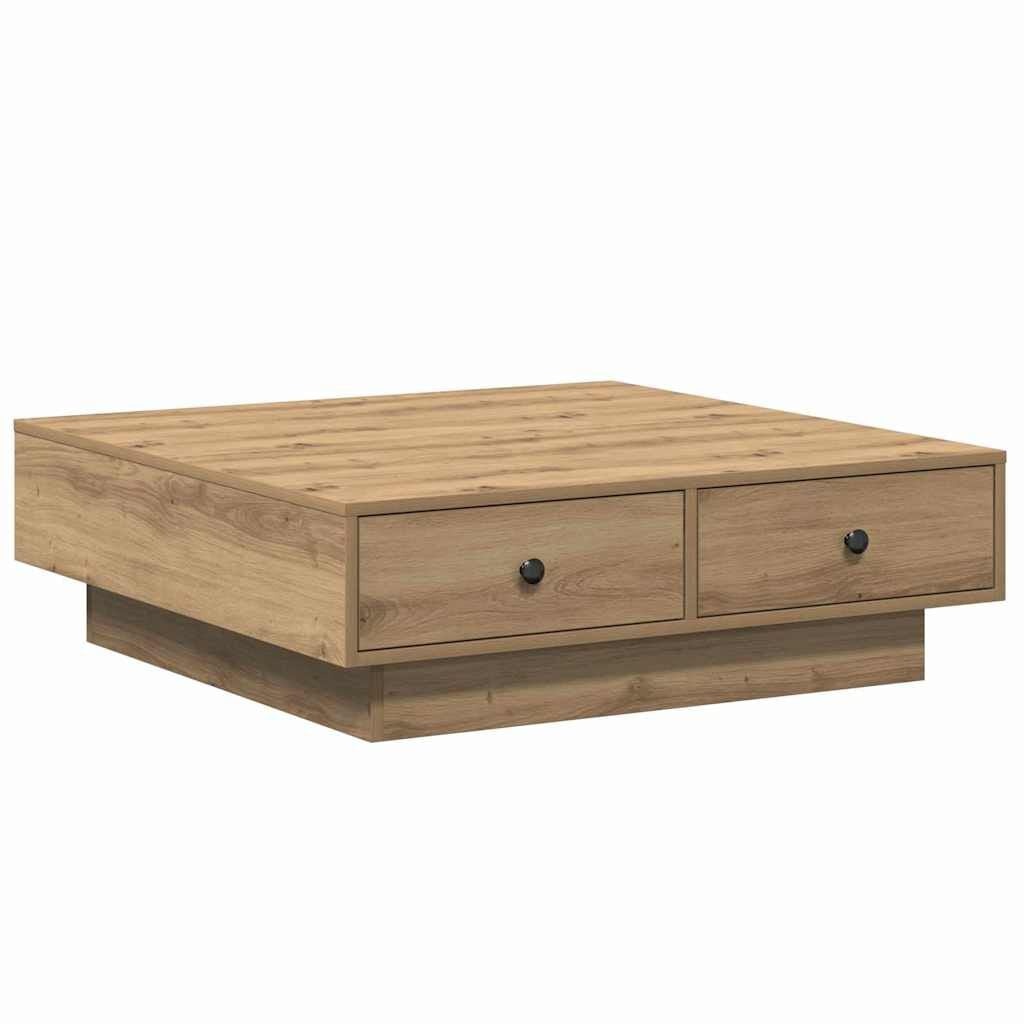 Salontafel Artisan Eiken 90x90x28 cm - 35% Korting