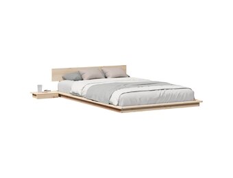 vidaXL Bedframe Hout Bruin 120x200 cm - 35% Korting