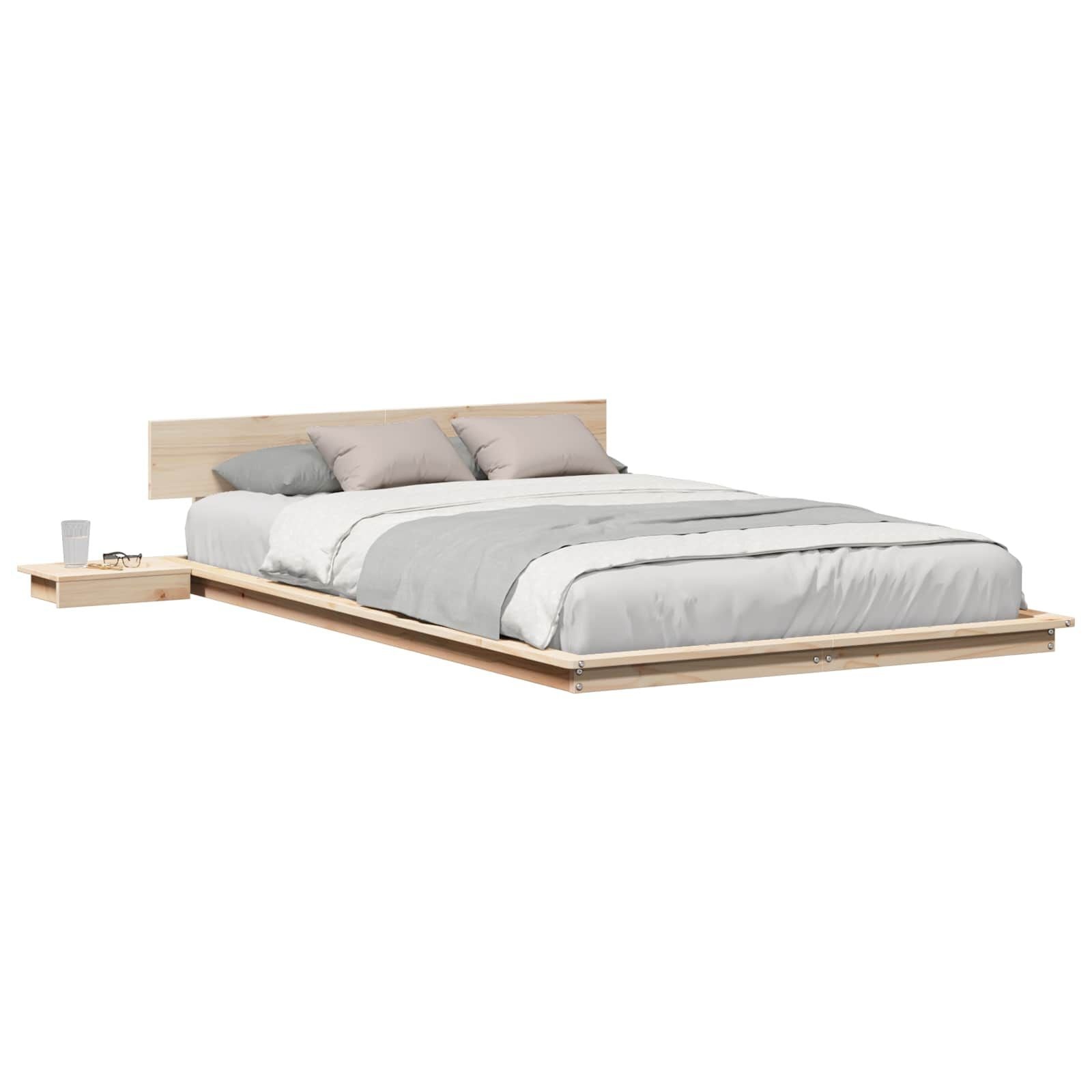 vidaXL Bedframe Hout Bruin 120x200 cm - 35% Korting