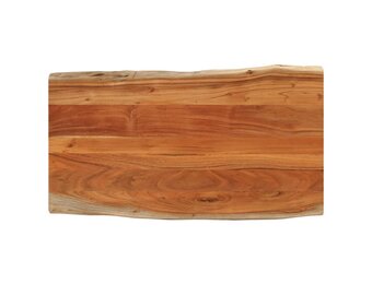 Acaciahout Tafelblad Rechthoekig Natuurlijke Rand 110x60 cm - 34% Korting