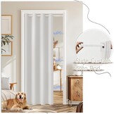 Thermogordijn voor Kastdeur & Kleedcabine, Ondoorzichtig Wit, 132x195 cm - 33% Korting