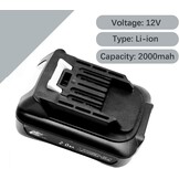 2x Makita 12V 2.0Ah Accupacks met Lader, 34% Korting