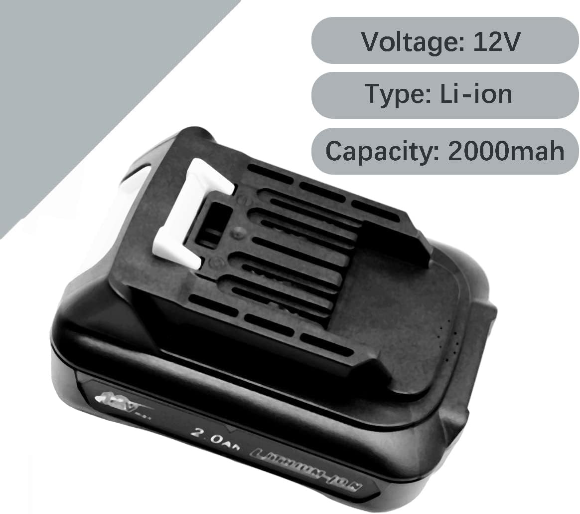 2x Makita 12V 2.0Ah Accupacks met Lader, 34% Korting