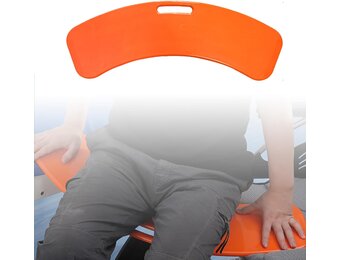 Transferplank 80x21 cm Oranje - Veilig Verplaatsen met 33% Korting