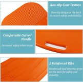 Transferplank 80x21 cm Oranje - Veilig Verplaatsen met 33% Korting