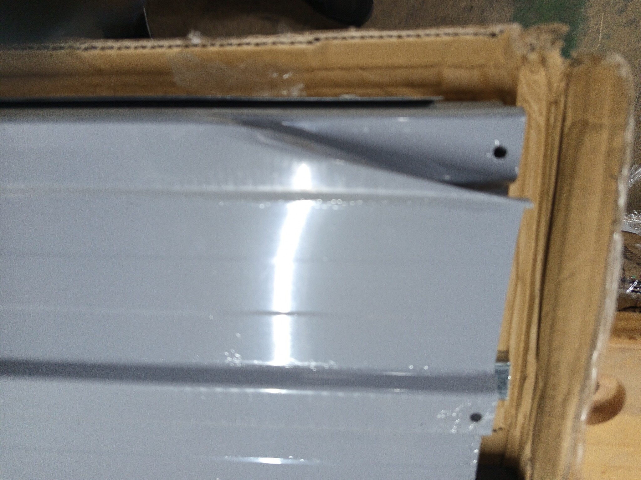 Verhoogde Plantenbak 160x80x77 cm Staal Grijs - 58% Korting!