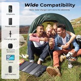 BigBlue 28W Draagbare Zonnelader - 3 USB Poorten, Waterdicht - 34% Korting