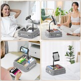 Verstelbare Tablet & Telefoon Kussenhouder - 360° Zwanenhals - 32% Korting