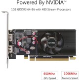 QTHREE Radeon HD 6570 Grafische Kaart 1GB DDR3 met 2x HDMI - 34% Korting