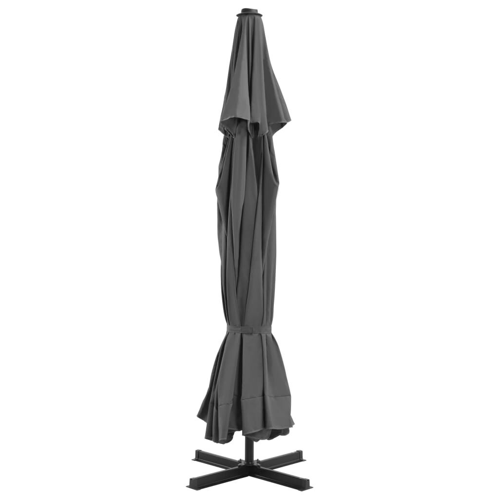Parasol Antraciet 500 cm met Aluminium Paal - 35% Korting